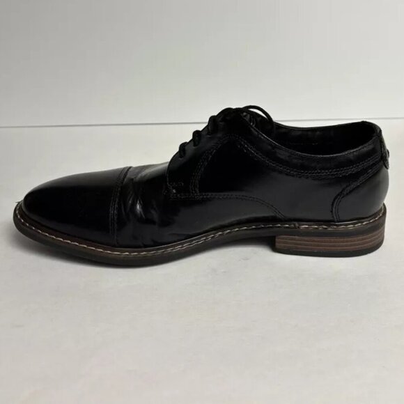 Nunn Bush Men’s Hayden Plain Toe Oxford Black, Size 10.5 M main image 4